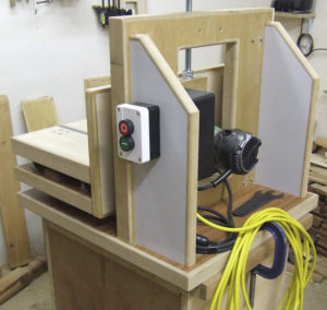 Horizontal Router Table Hitachi router