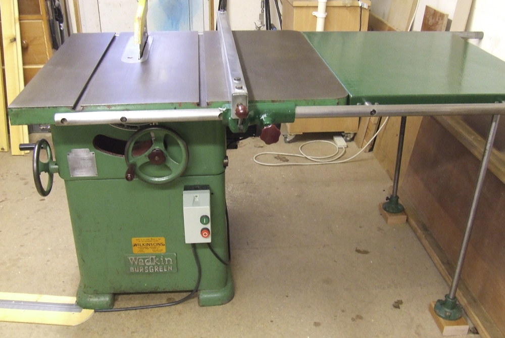 Wadkin Bursgreen 12 AGS 240 volt Table Saw