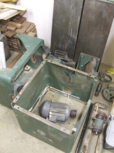 Wadkin 12AGS dismantled Wadkin 12AGS dismantled